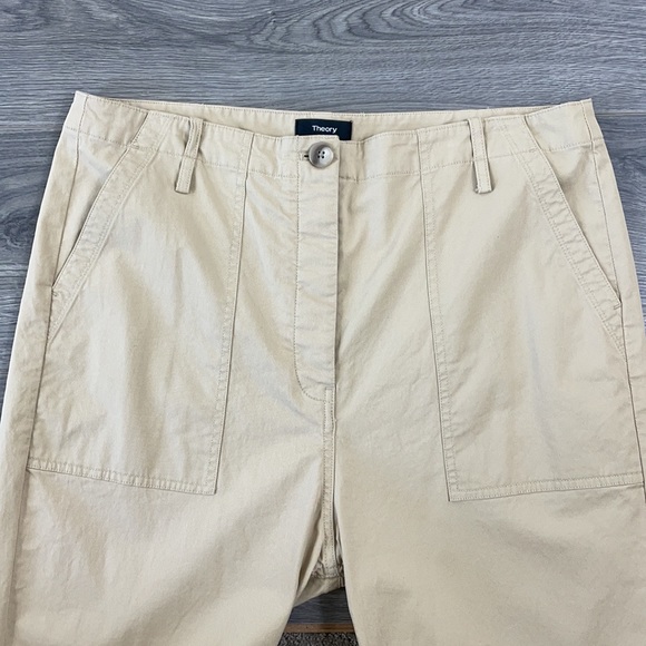 Theory Spring Cargo - Washed Khaki - Casual Twill - Multiple Sizes - NWT - Picture 4 of 8